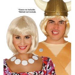 Gara Blonda Parūka (Kastītes Iepakojums)